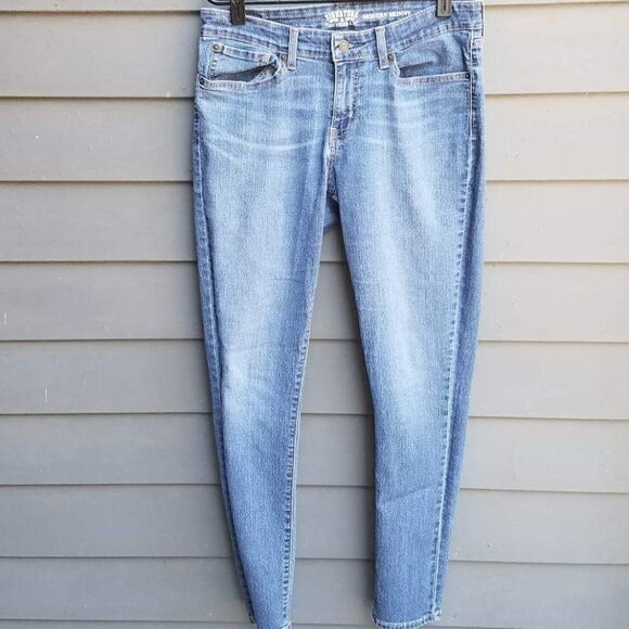 Signature Levi's Modern Skinny Jeans Size 10/lg - Picture 1 of 9